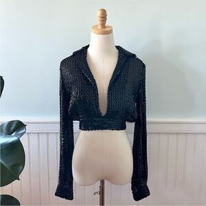 Vintage Marita By Anthony Muto Sequins Jacket XXS